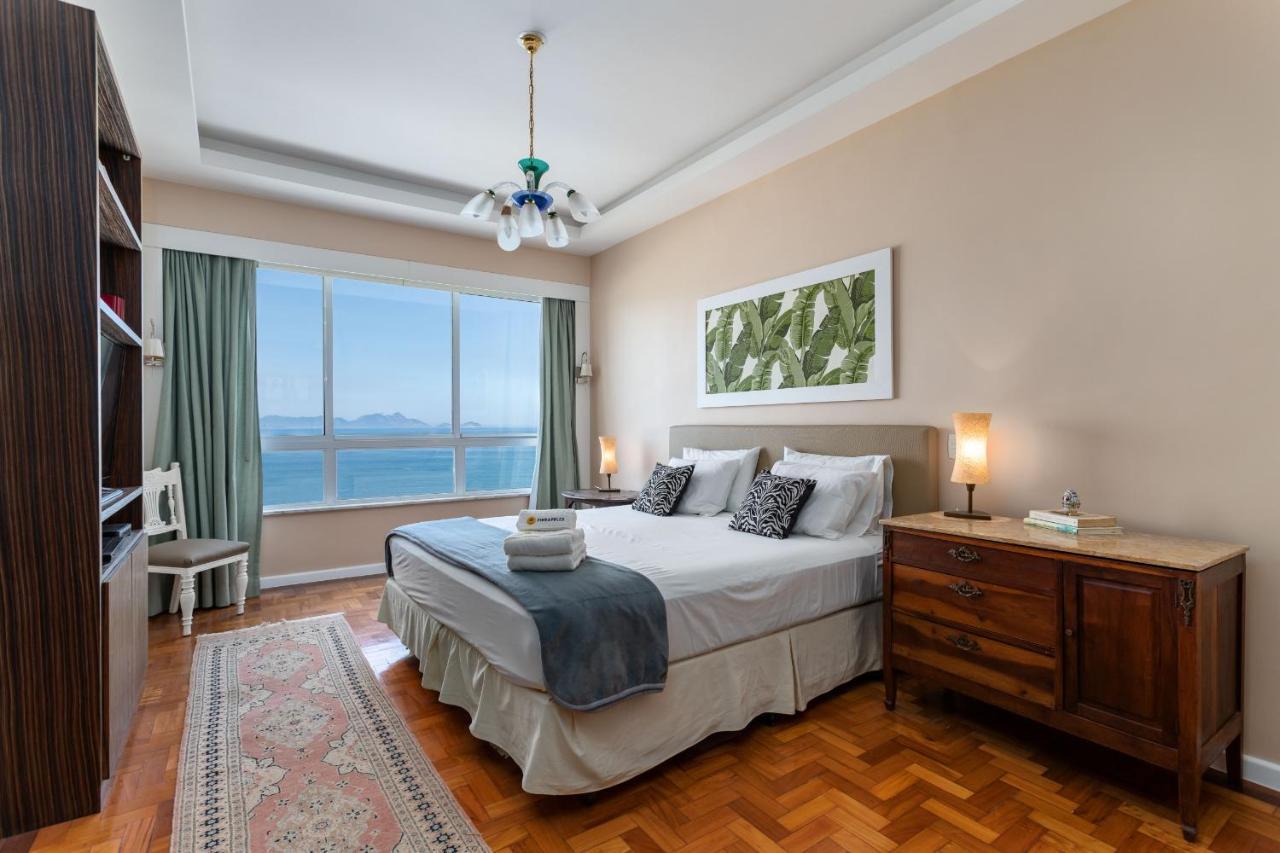 Sofisticado Em Copacabana - 2 Suites - A801 Rio de Janeiro Luaran gambar